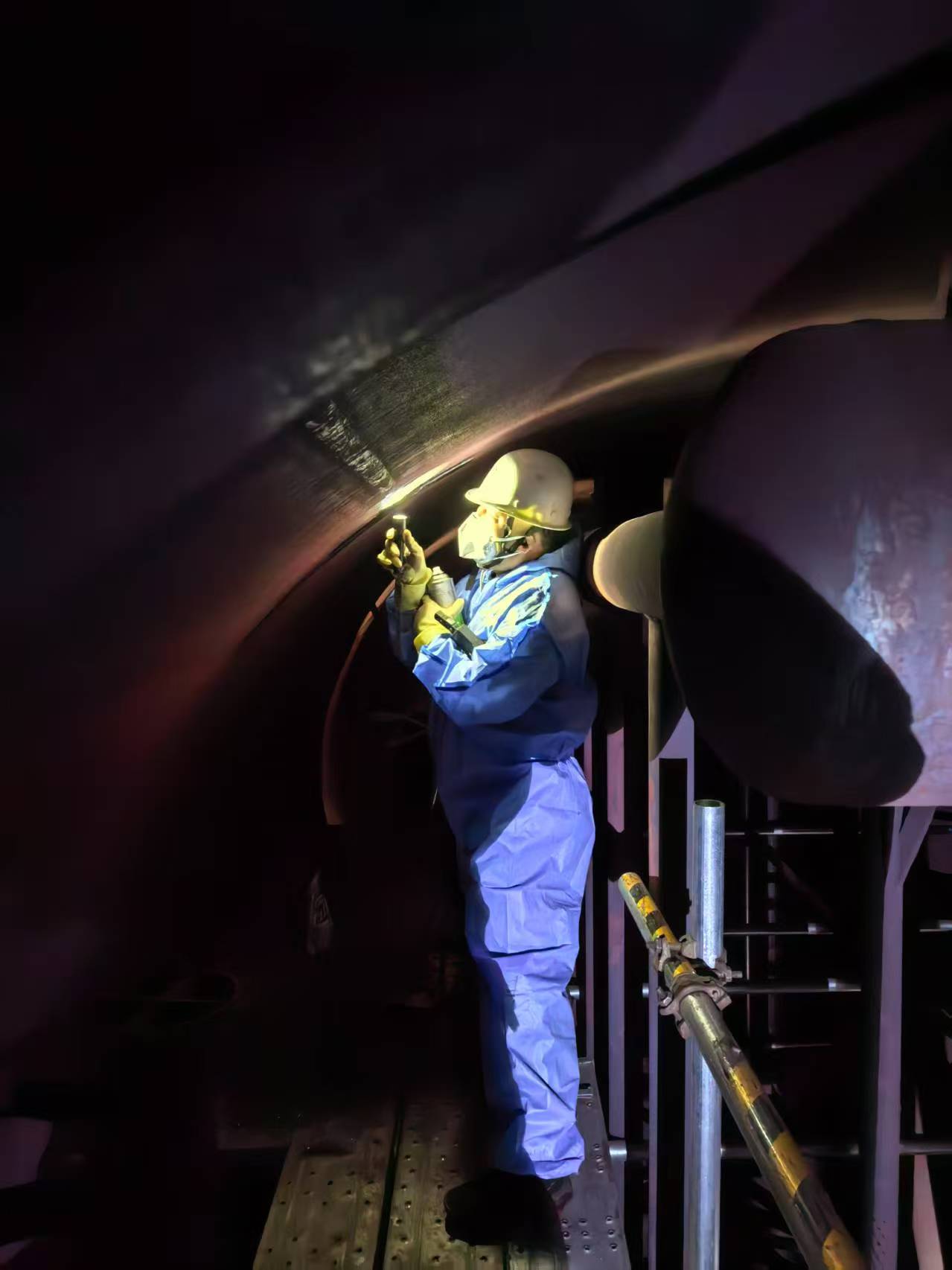 内蒙古特检院乌兰察布分院圆满完成京宁热电有限公司53台压力容器检验