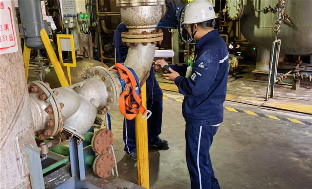 标题：内蒙古特检院乌兰察布分院推进三爱富万豪氟化工压力管道整治检验工作
浏览次数：62
发表时间：2025-09-23