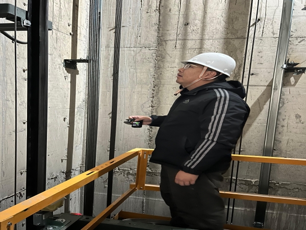 内蒙古特检院呼伦贝尔分院顺利完成扎兰屯云海景苑小区新装电梯监督检验工作