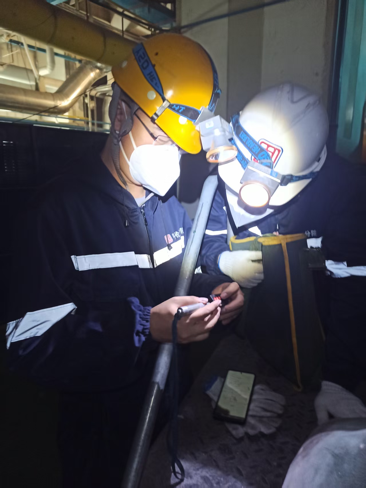 内蒙古特检院呼伦贝尔分院圆满完成华能伊敏电厂承压设备定期检验工作