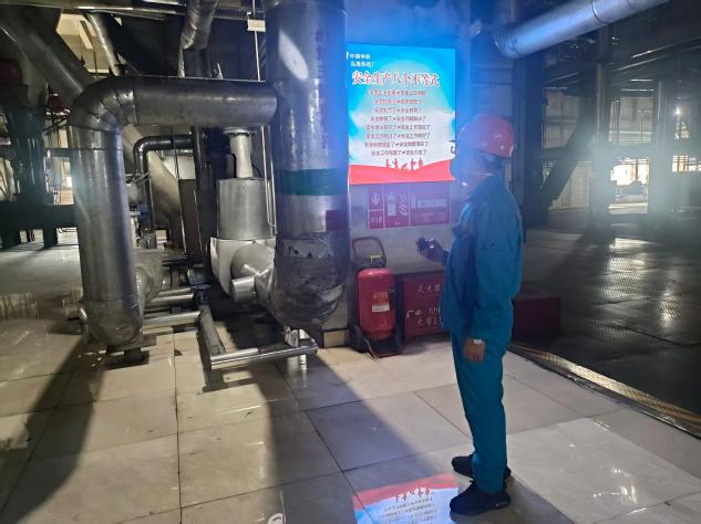 内蒙古特检院乌海分院对乌海热电厂锅炉开展外部检验