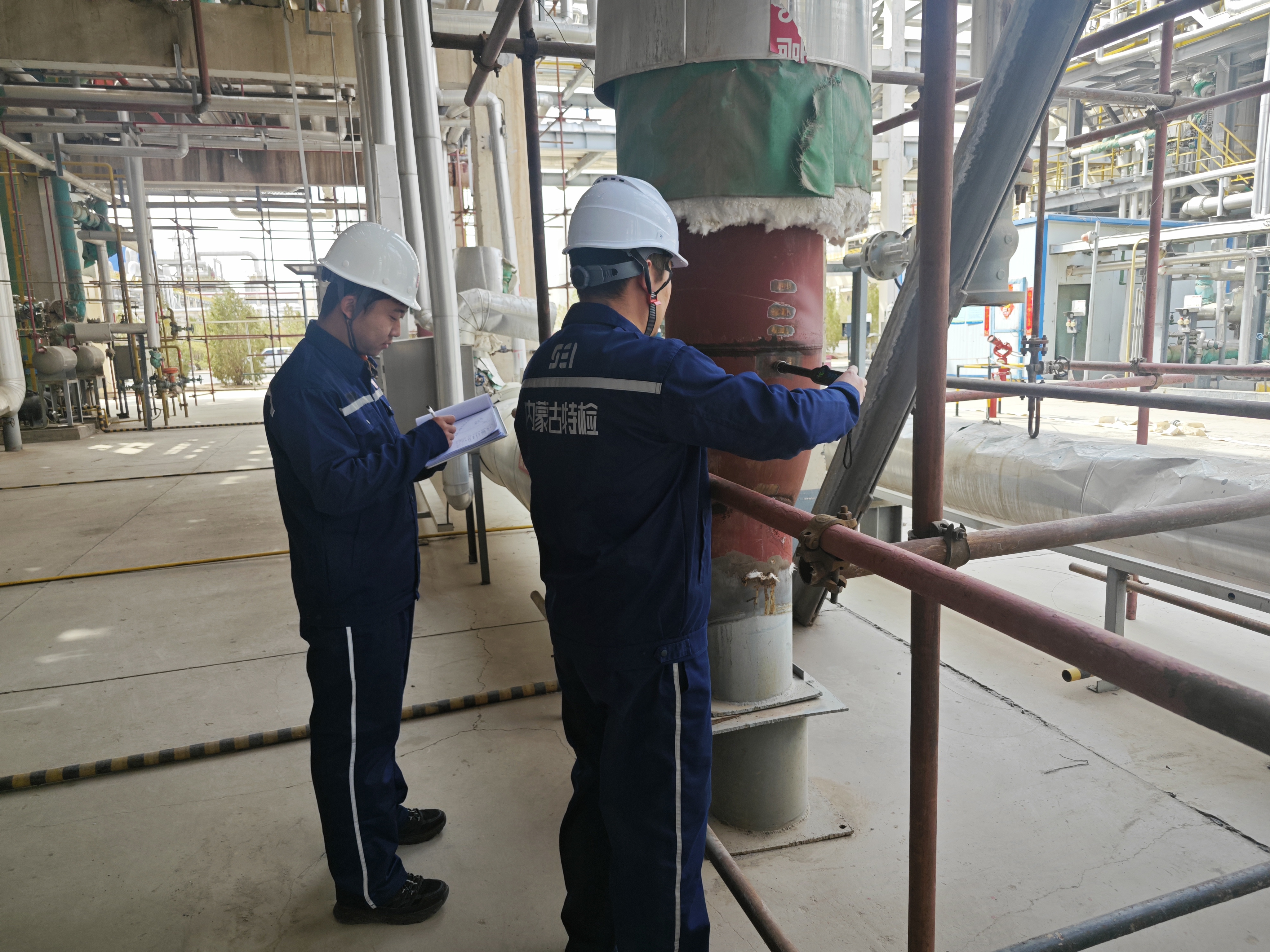 复工复产守安全 腾格里工业园区压力管道定期检验全面启动