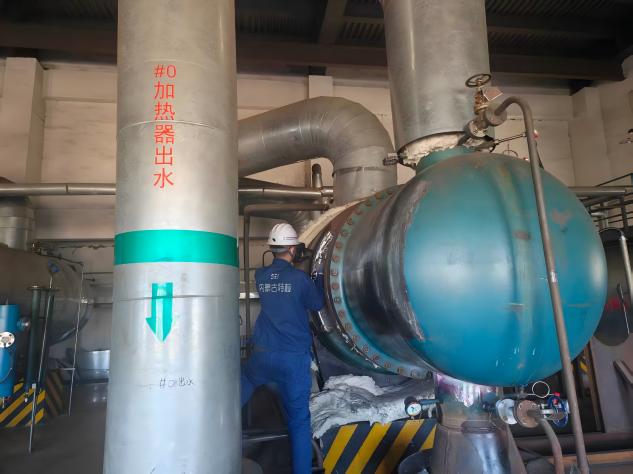抢抓供暖检修黄金期 乌海分院开展城网换热器及容器定期检验