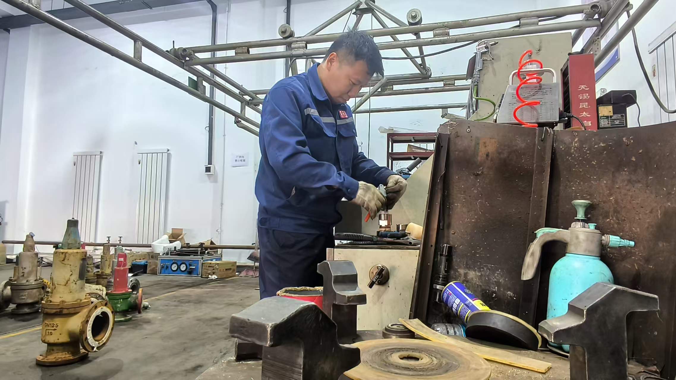 阿拉善分院扎实开展辖区化工企业安全阀日常校验工作简报