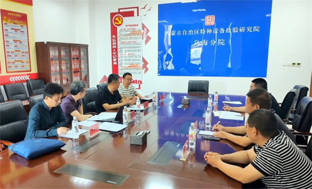 标题：强化外委检测质量管控 压实安全主体责任
——乌海分院配合自治区特检院开展无损检测专项质量检查
浏览次数：127
发表时间：2026-09-24